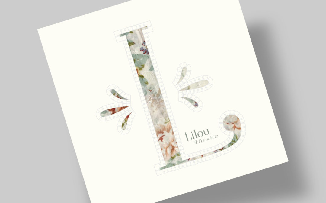 Geboortekaartje – Lilou de Vugt